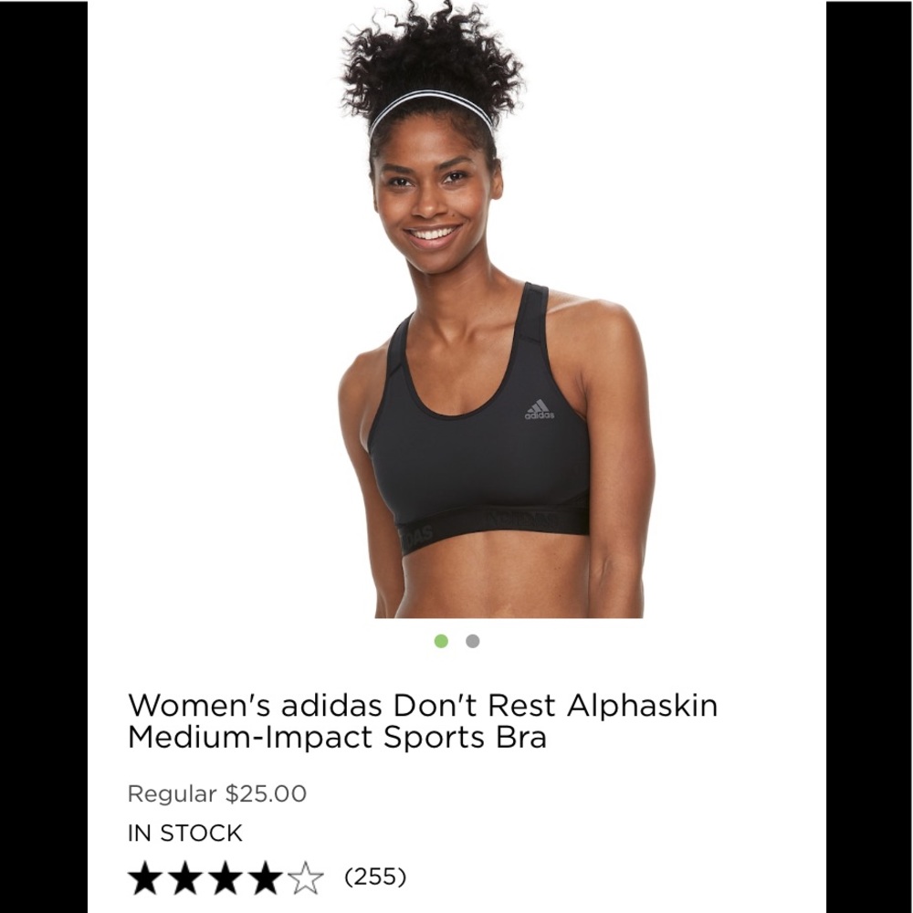 Alphaskin adidas sports bra